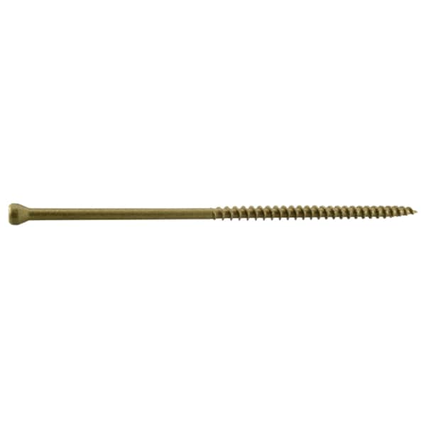 Saberdrive #9 x Torx Drive, Trim Head, Deck Screw, Tan XL1500 Steel, 55 PK 52526 - main